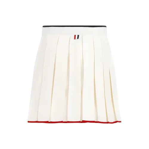 THOM BROWNE· Повседневные короткие юбки Женские Бежевый