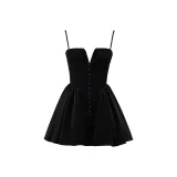 Чёрный/Чёрный (D-E Удлинённая длина 5 см)