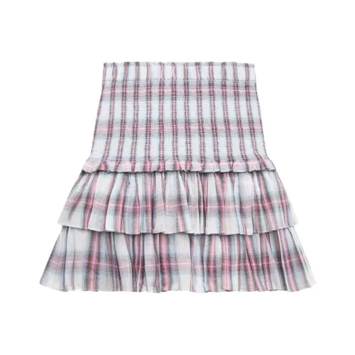 ISABEL MARANT ETOILE SS24 Повседневные короткие юбки Женские Розовый