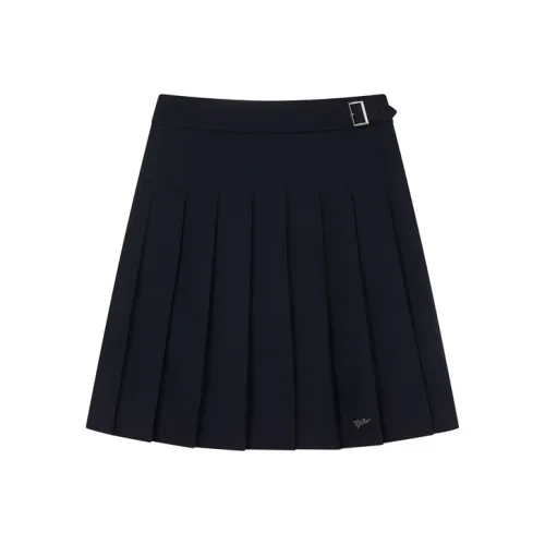 Teenie Weenie Повседневные Юбки Короткие Женские Темно-Синие