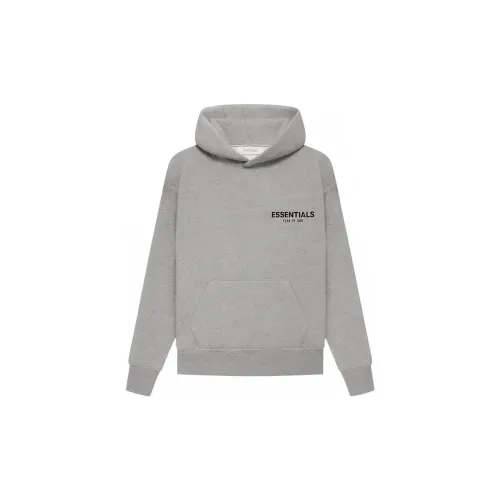 Fear of God Essentials SS22 Темный овсяный Kids Свитшоты