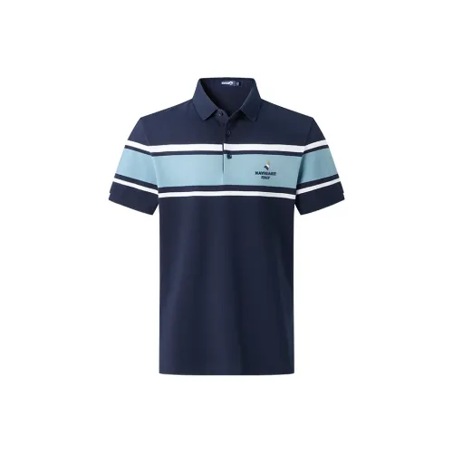 NAVIGARE Морской Синий/Белый Мужская T-Рубашка