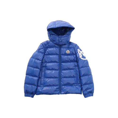 Moncler Куртки и Пальто Синие Детские