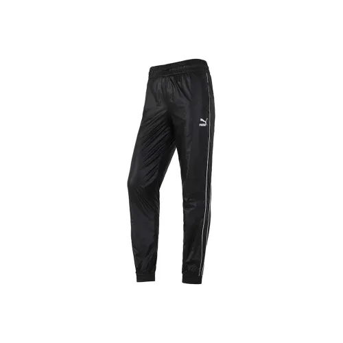 PUMA ICONIC T7 Черные Женские Спортивные Брюки
