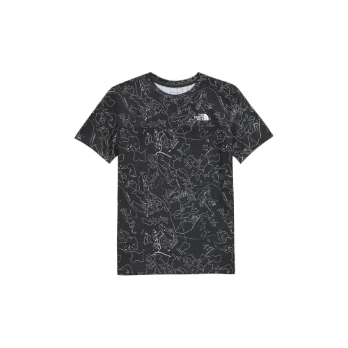 THE NORTH FACE Мальчики' Короткий рукав NEVER STOP Tee T-Shirt Детская Черная