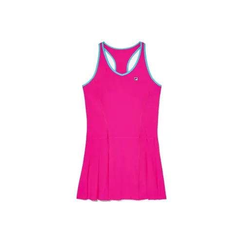 FILA Розовый Gloss/Синий Блестящий | Розовый GLO/Синий RADIANCE Женские Платья без рукавов