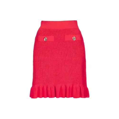 PINKO Повседневные короткие юбки Женские Red