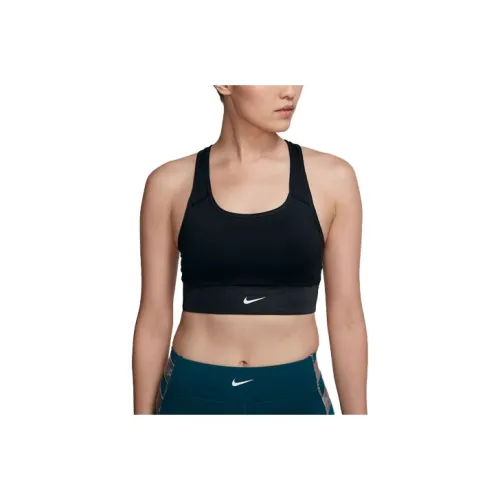 nike Swoosh Rebel Спортивное белье Женское Черное