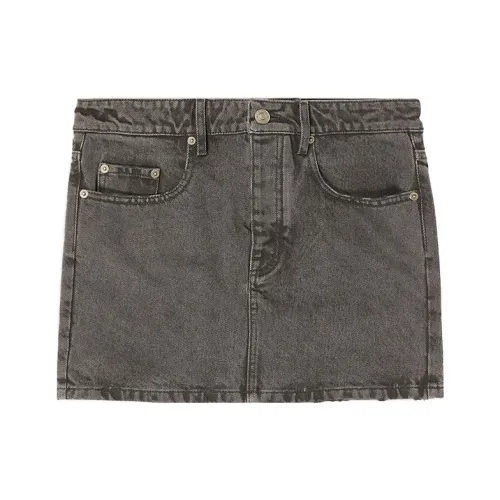 Balenciaga FW22 Джинсовые короткие юбки Женские Черный
