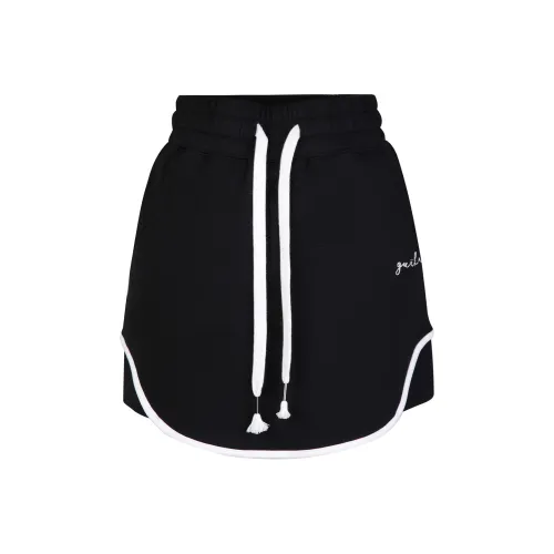 Guuka Hero Повседневные короткие юбки Женские Черный