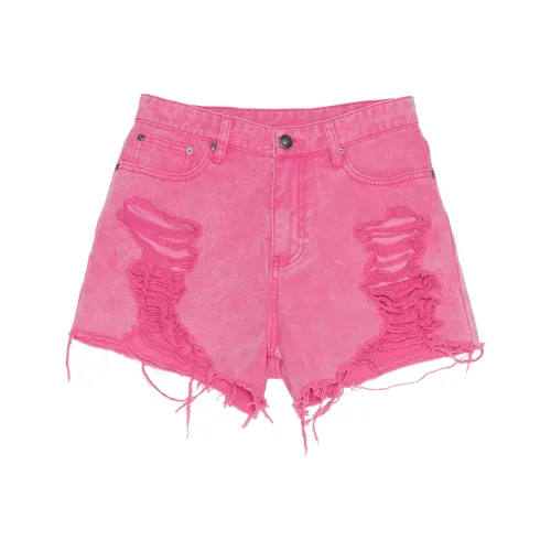 Ed Hardy Камелия Розовый E1OBW068 Женские Джинсовые Шорты