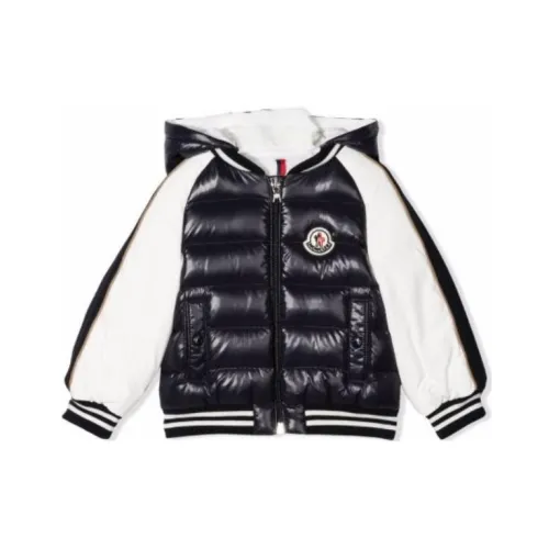 MONCLER Хлопковый пуховик Черный Infant и Toddler