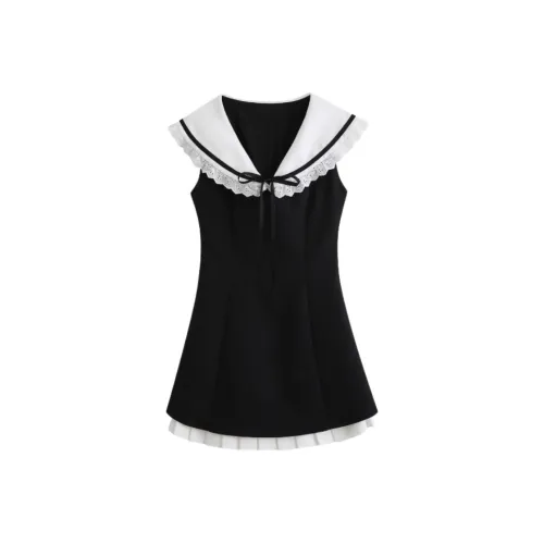 MIMOSA CHUR Slip Платье Женское Черное