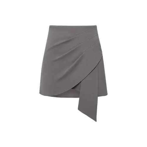 Боковая сторона Повседневные Короткие Юбки Женские