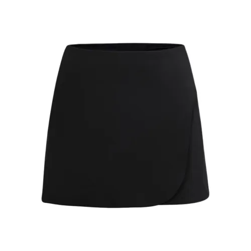 lululemon Courtcore City Tennis Style Черные Женские Юбки для Тенниса