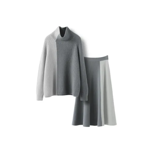MAIGRE SIMHAT Комплект с юбкой Женские Серый