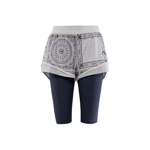 EVISU Спортивные шорты Женские Многоцветные