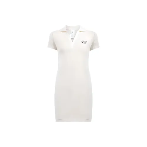 Reebok Classics Archive Essentials Короткий рукав Платье Женское Бежевый