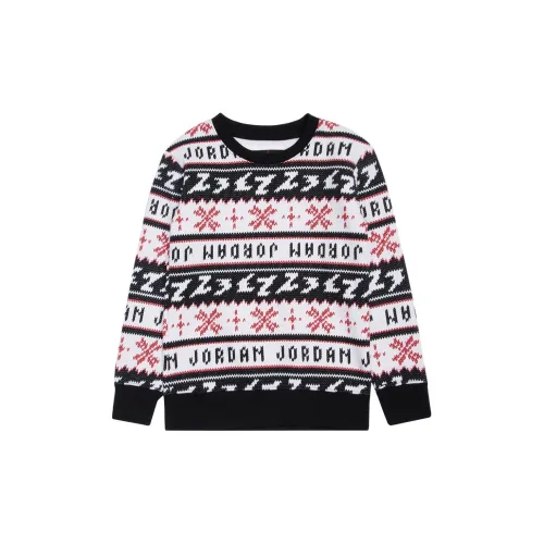 Джордан Свитшот Черный с рисунком для детей 3-7 лет