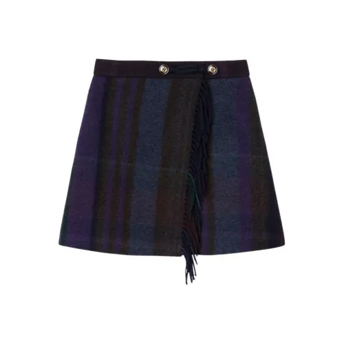 SANDRO Фиолетовые Женские Повседневные Короткие Юбки