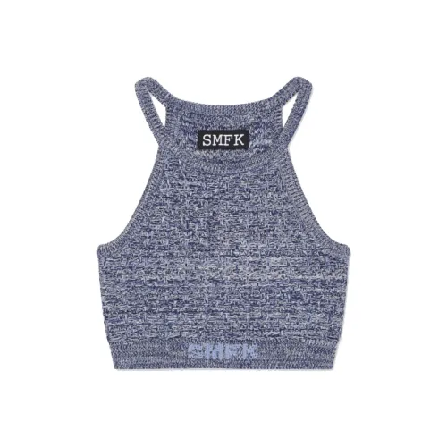 SMFK Синий Газон Женские Спортивные майки без рукавов