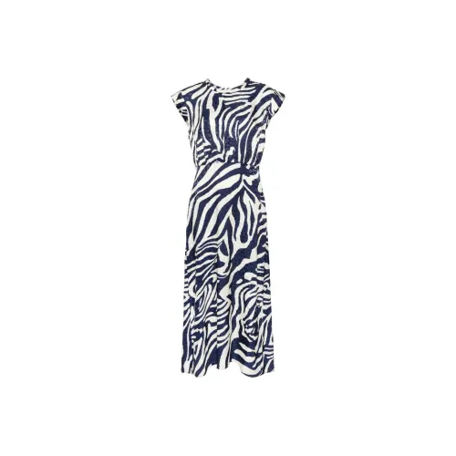 Essentiel Antwerp Blue Женские Короткие Платья с Рукавами