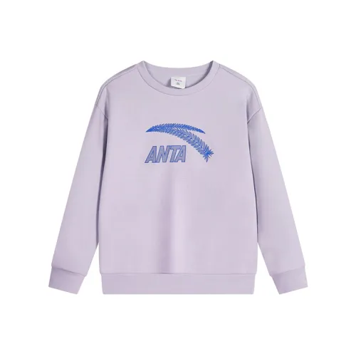 Antakids Свитшот Летящее перо Фиолетовый Подростки