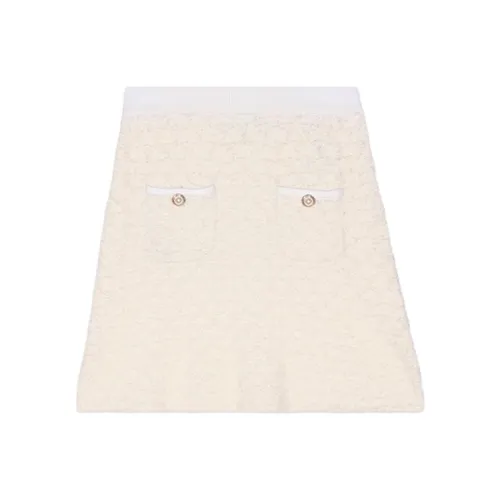 Maje Повседневные короткие юбки Женские Светлый Умбра