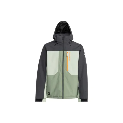 Quiksilver Зеленый Мужская Лыжная Куртка