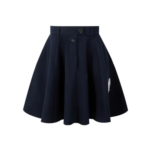 Tommy Hilfiger Tommy Hilfiger x Disney Co Branded SERIES Темно-синий DW5 Женские Повседневные короткие юбки