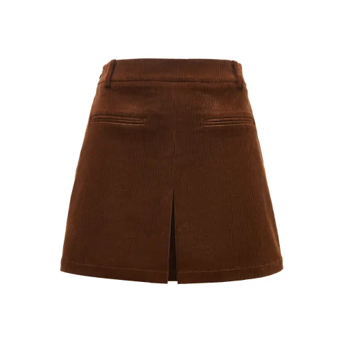 Only E09 Ликер Умбра Женские Повседневные Короткие Юбки