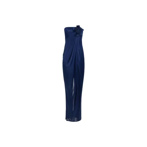 Elisabetta Franchi Без рукавов Платье Женское Синее