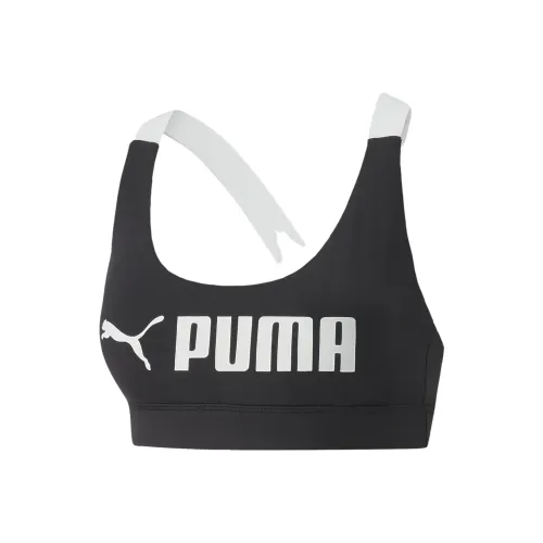 PUMA Черное Женское Спортивное Белье