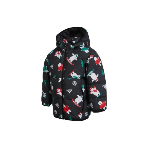 Adidas Черный Kids Утеплённые куртки