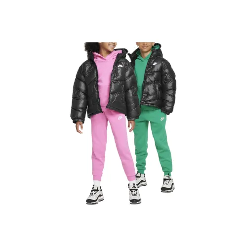 nike Sportswear Therma Fit Отталкивающий Тяжелый Синтетический Наполнитель Куртка Детская Черная