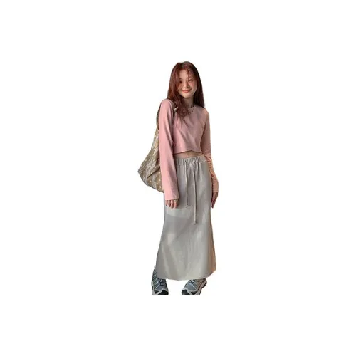 SISILYON STUDIO Повседневный Длинный Юбка Женские