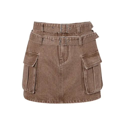 I'M ONE Женские Повседневные Короткие Юбки