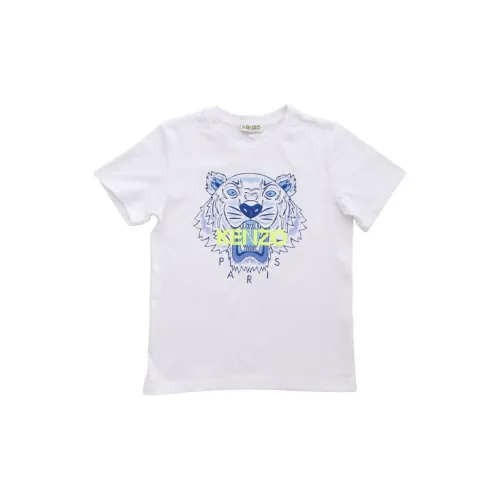 KENZO Белая Детская Рубашка