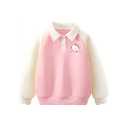 Hello Kitty Свитшот Ti Cute Face K Розовый Белый Детский