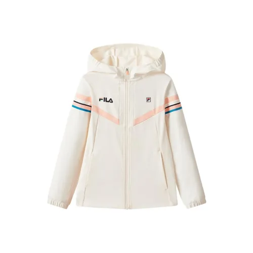 FILA KIDS Кокосовый молочный белый Унисекс Куртки