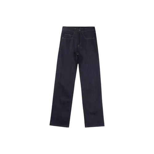 SAINT LAURENT FW24 Джинсы Женские Blue