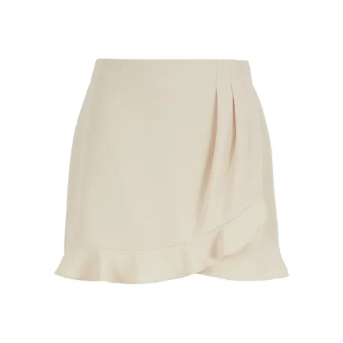 ARMANI EXCHANGEAE SS24 Повседневная короткая юбка женская экрю