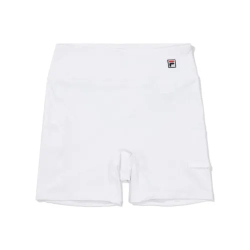 FILA белые женские спортивные шорты