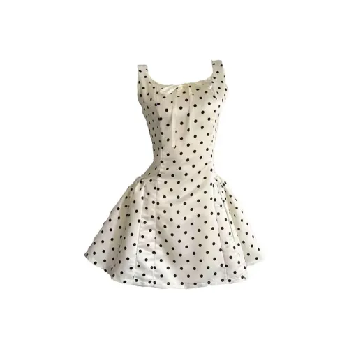 SECFLY OFFICIAL Slip Платье Женское Белое