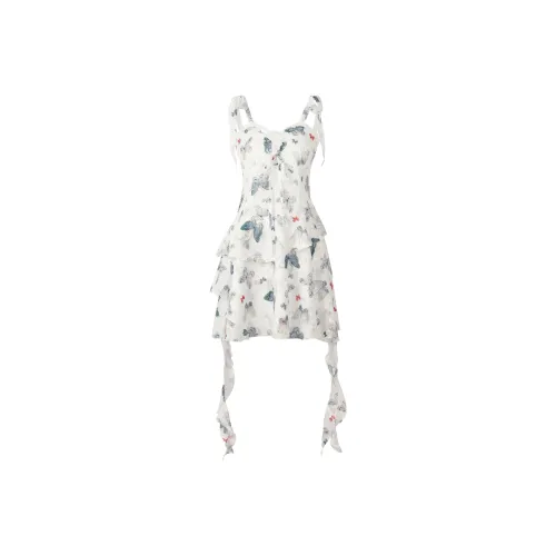 ZUKIZUKI Slip Платье Женское Синий Серый