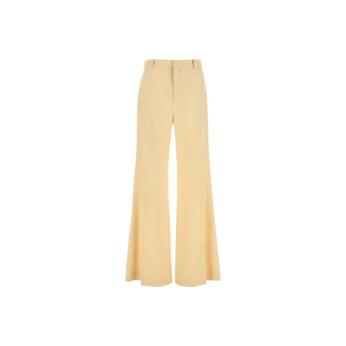 Chloe SS25 Костюм Брюки Женские Желтые