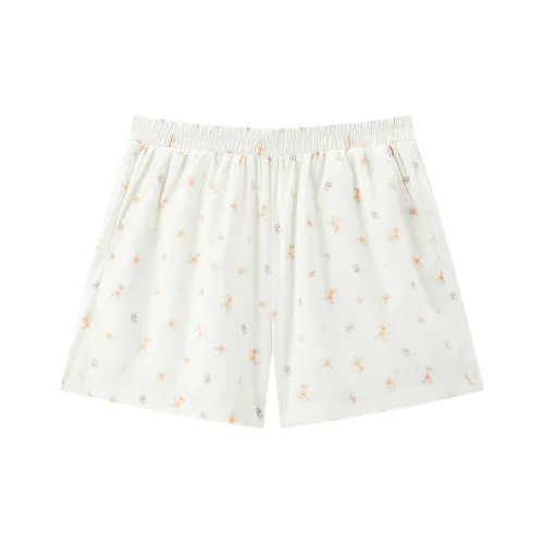 LEDIN Повседневные шорты женские цвет экрю