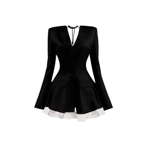 FOCOS STUDIO Длинное платье с длинными рукавами женское