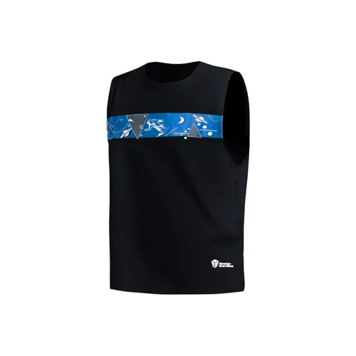 Monster Guardians Черные Женские Спортивные Майки Без Рукавов