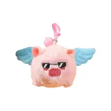 Синий, Свинья, Холодный (с брелком в виде колокольчика)